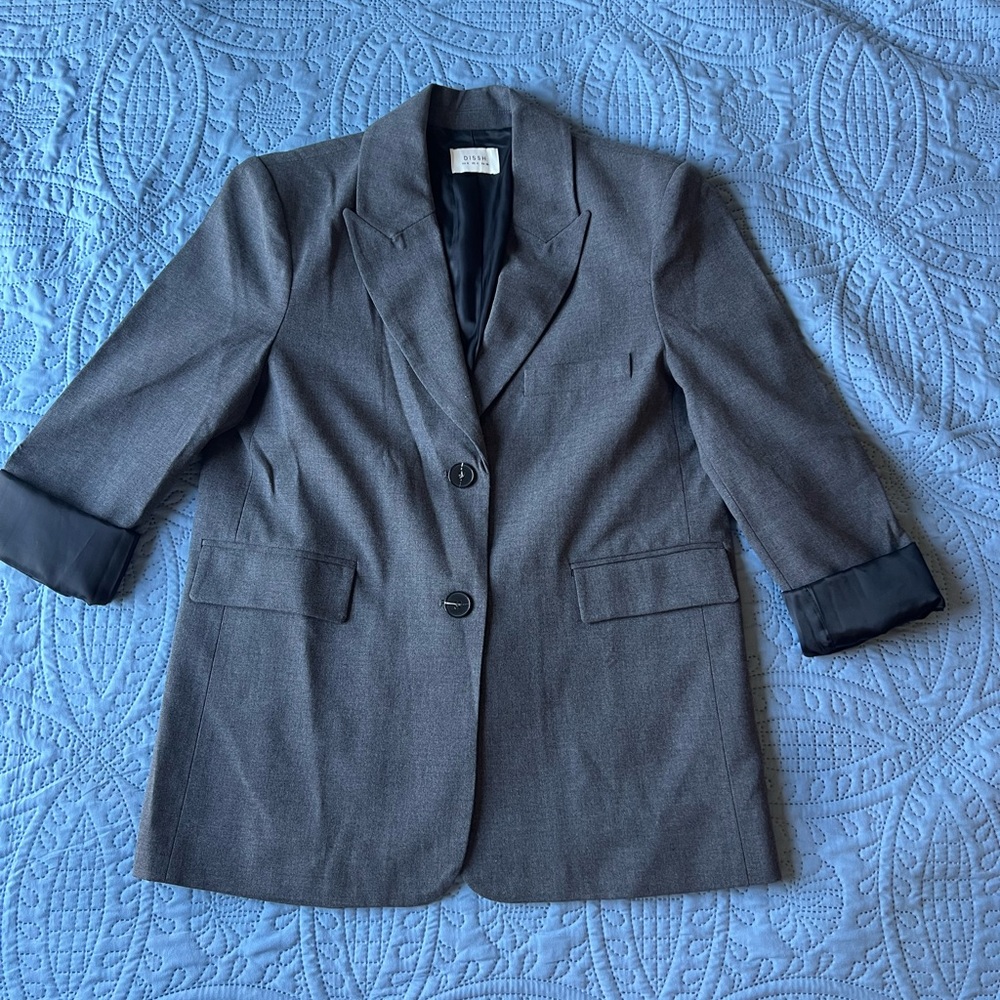 DISSH Charcoal Women's Blazer